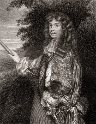 Portrait of David Leslie, 1st Lord Newark, from 